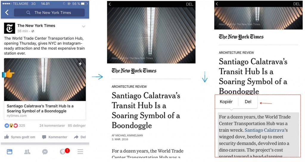 facebook instant article artikel